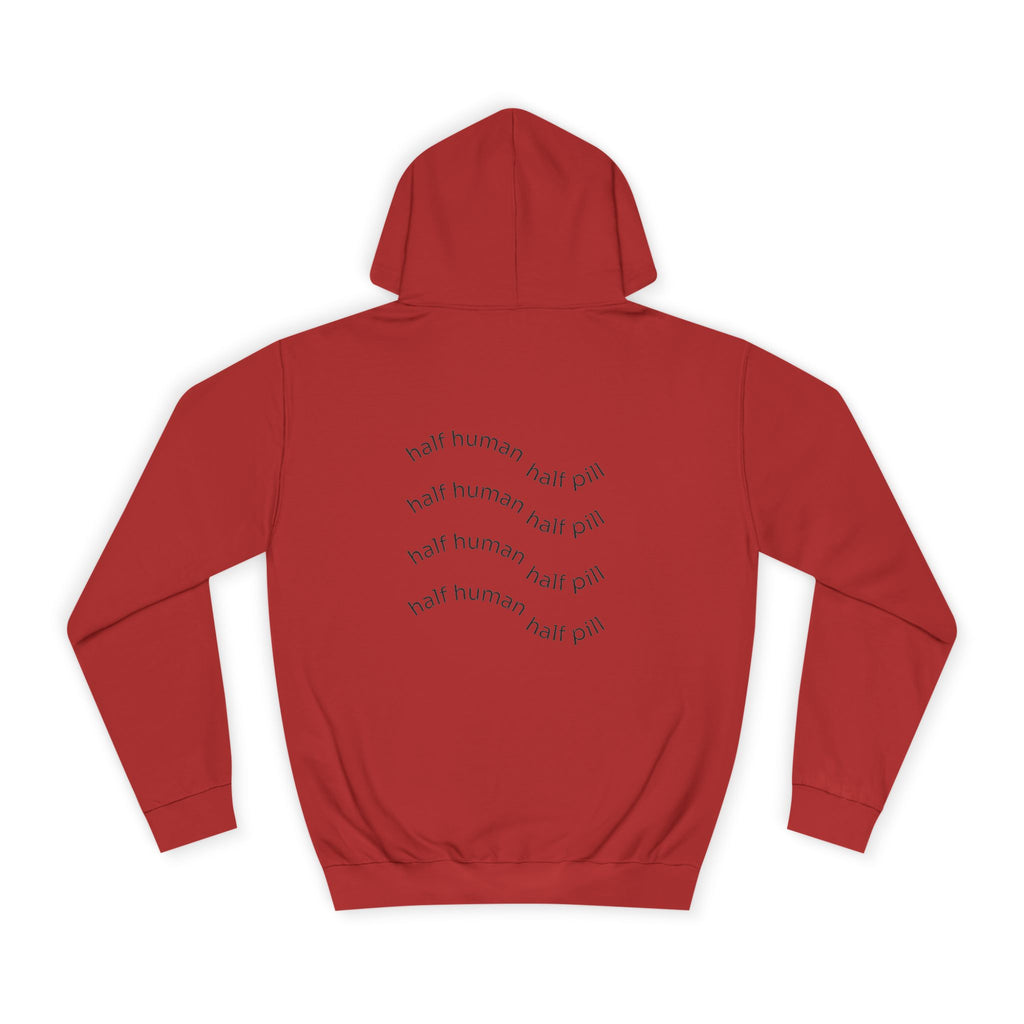 Abstract Art Unisex College Hoodie, Cozy Streetwear, College Gear, Gift for Students, Unique Stylish Hoodie