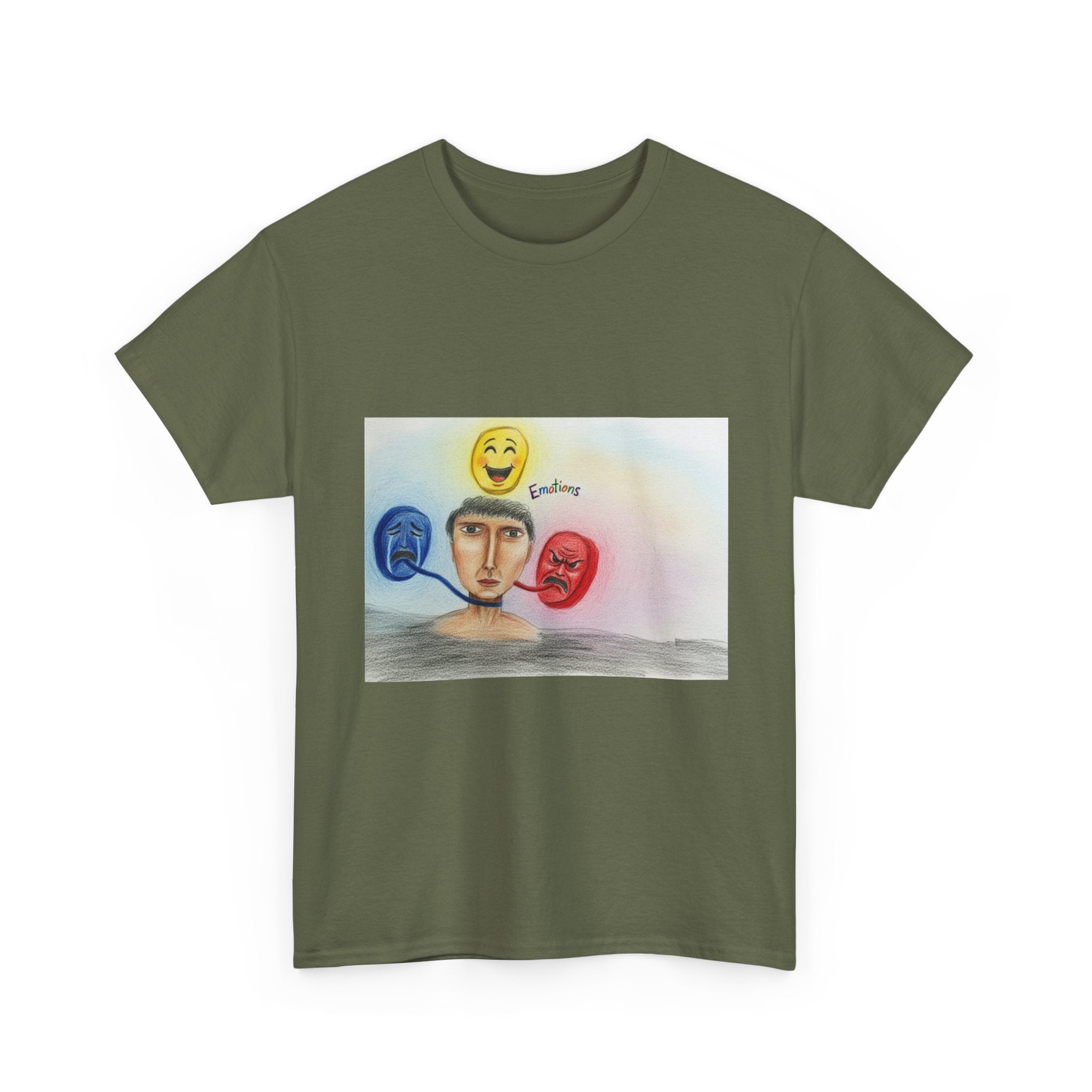The emotional spectrum tee