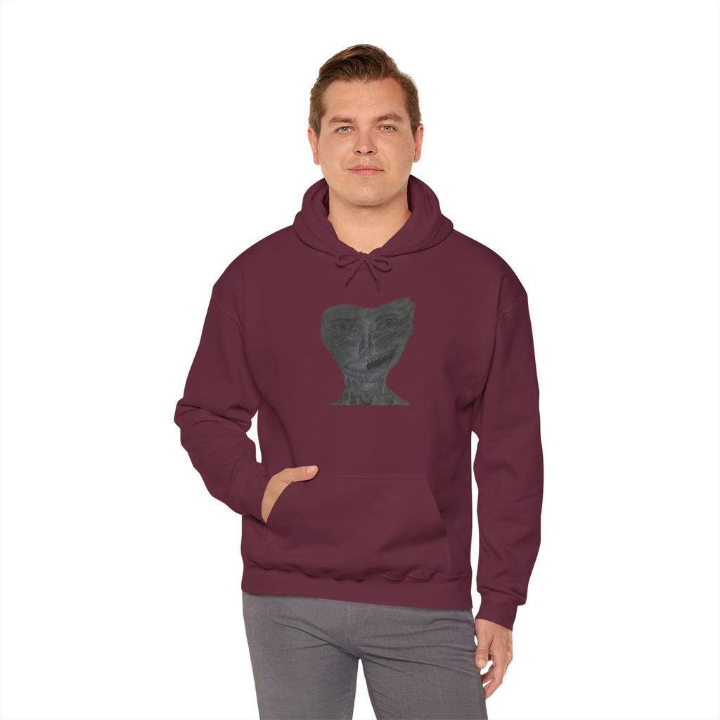 Unisex Heavy Blend™ Hooded Sweatshirt - Listen to the Devil Graphic Hoodie, Cozy Streetwear, Gift for Music Lovers