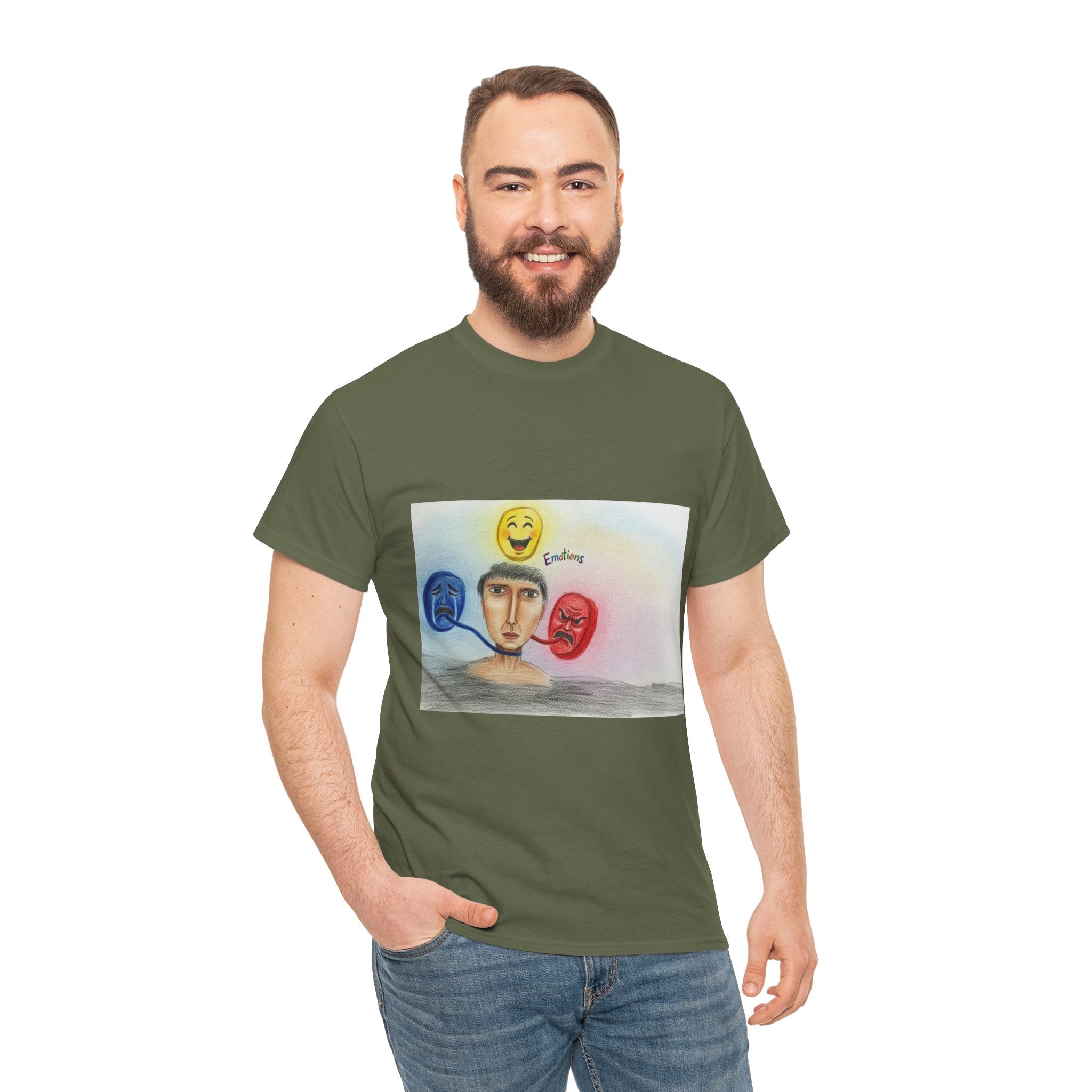 The emotional spectrum tee