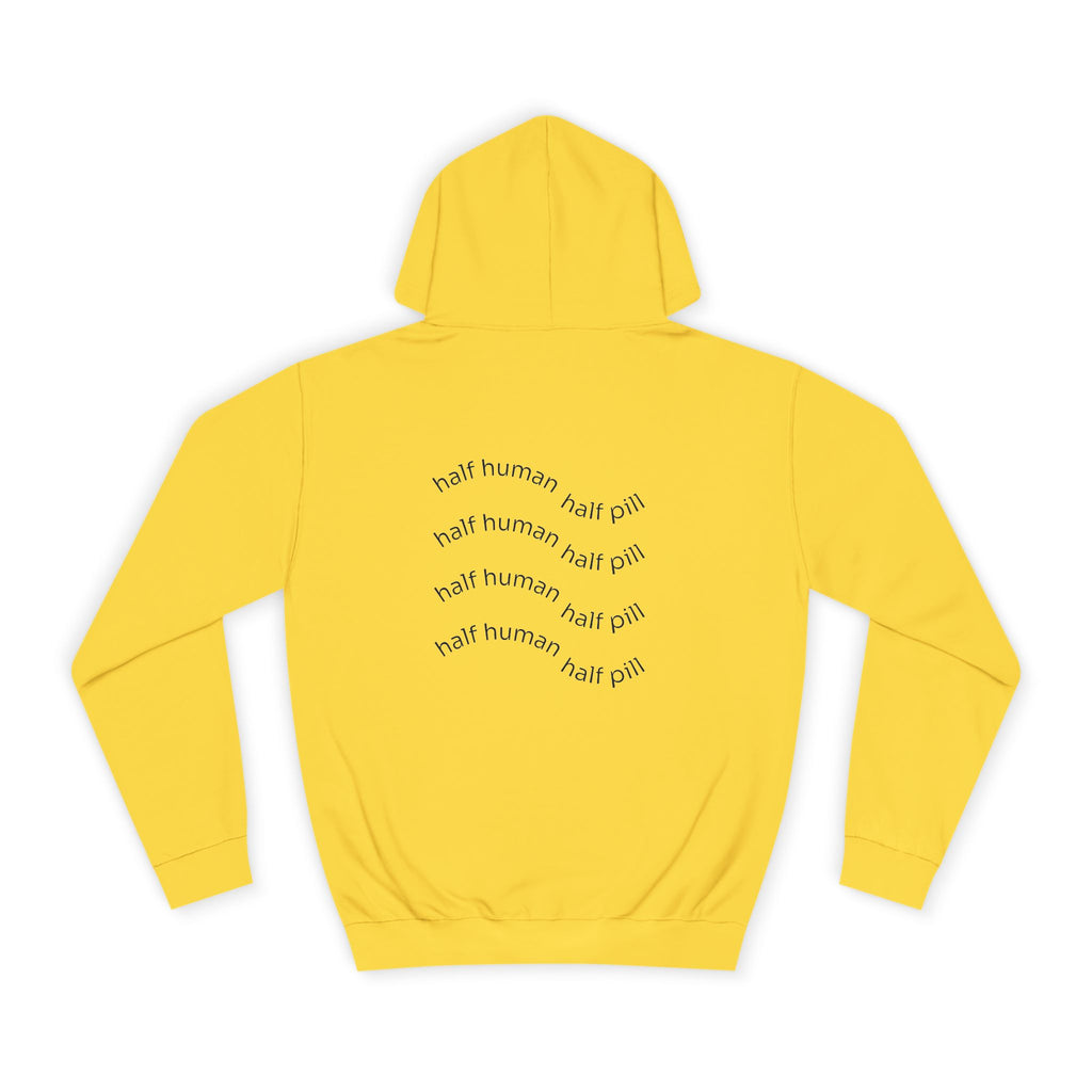 Abstract Art Unisex College Hoodie, Cozy Streetwear, College Gear, Gift for Students, Unique Stylish Hoodie