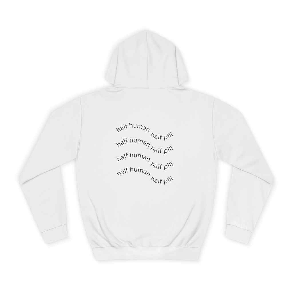 Abstract Art Unisex College Hoodie, Cozy Streetwear, College Gear, Gift for Students, Unique Stylish Hoodie
