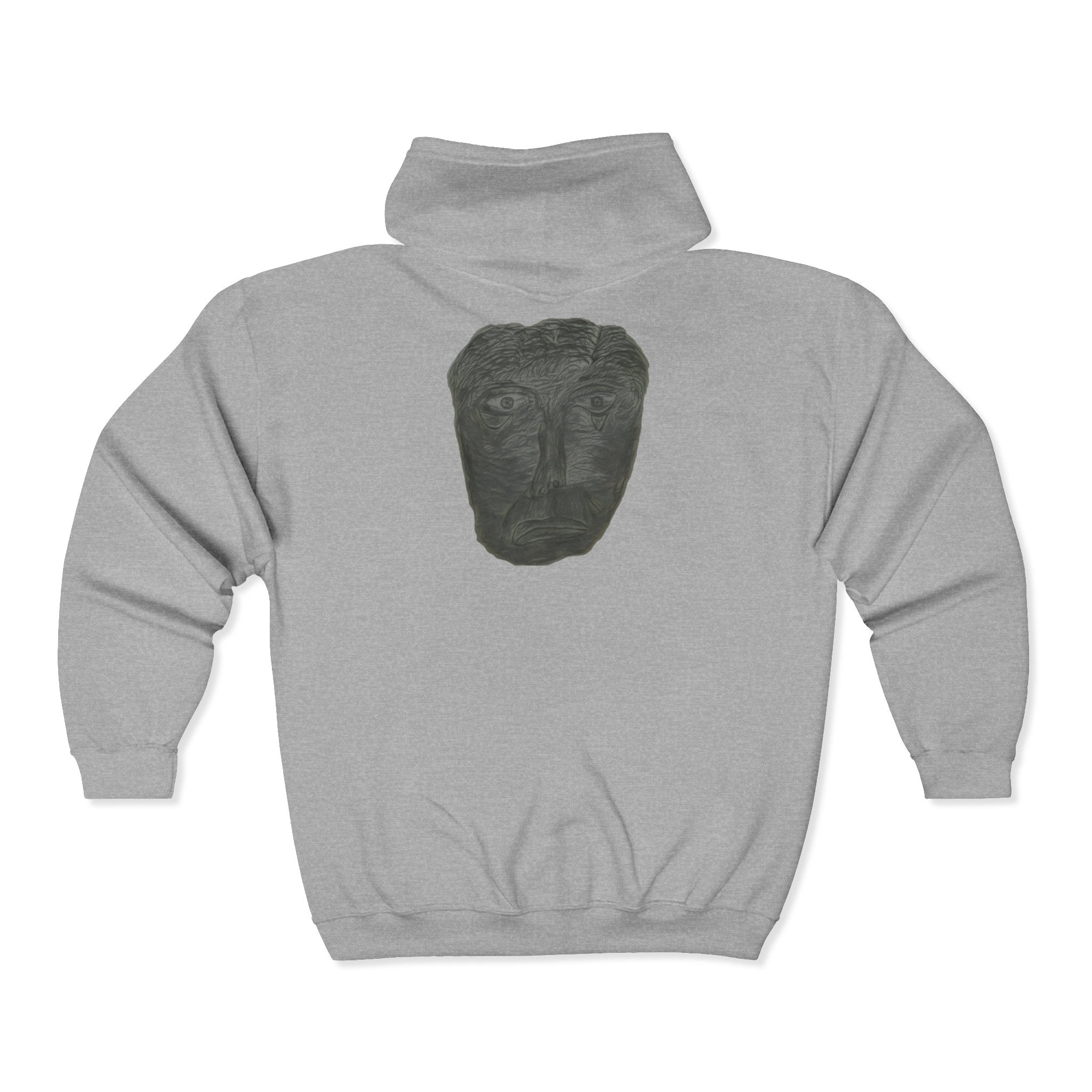 Unisex Heavy Blend Zip Hoodie: 'Melt Down' Funny Sweatshirt, Comfortable Jacket, Gift for Friends, Humor Apparel, Casual Wear