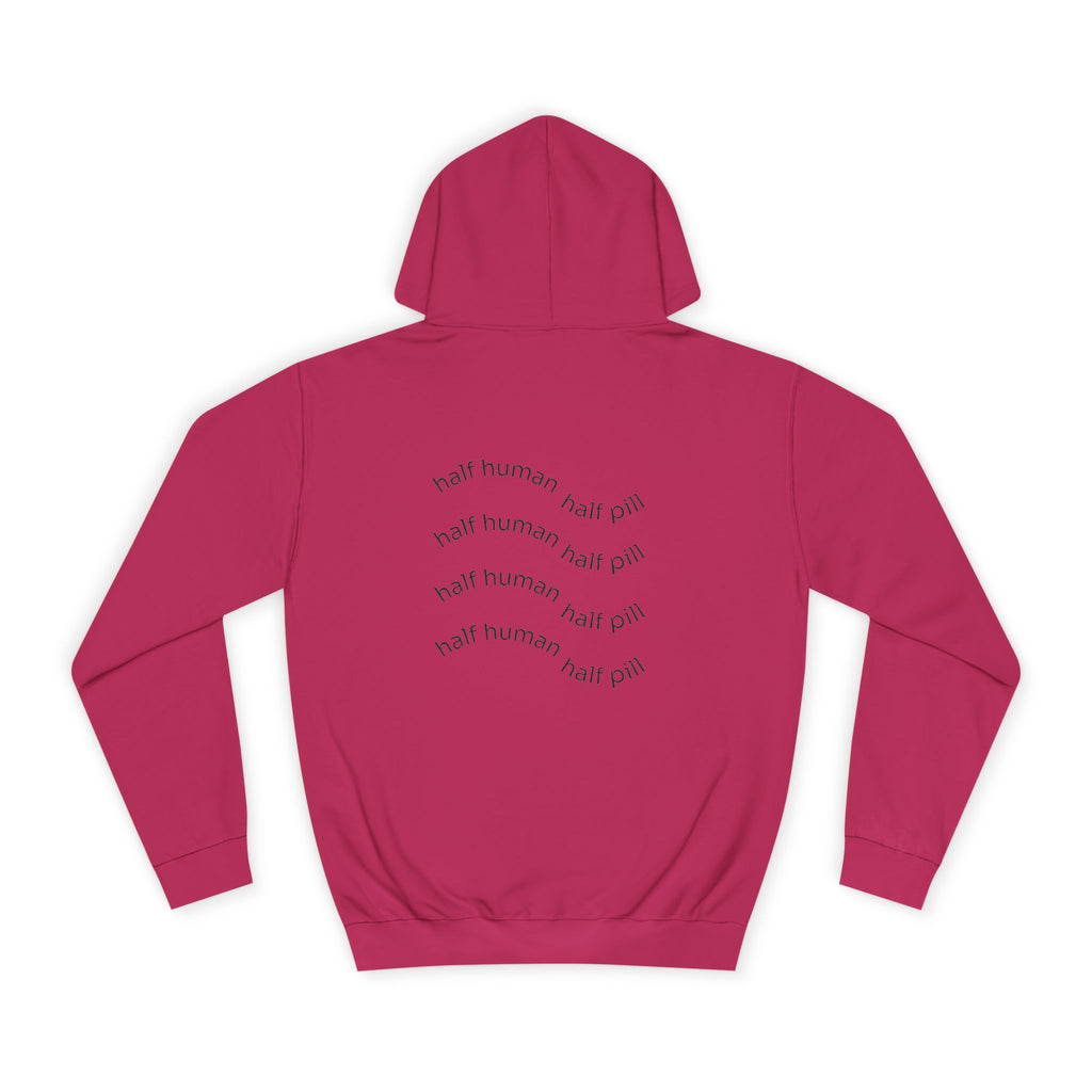 Abstract Art Unisex College Hoodie, Cozy Streetwear, College Gear, Gift for Students, Unique Stylish Hoodie