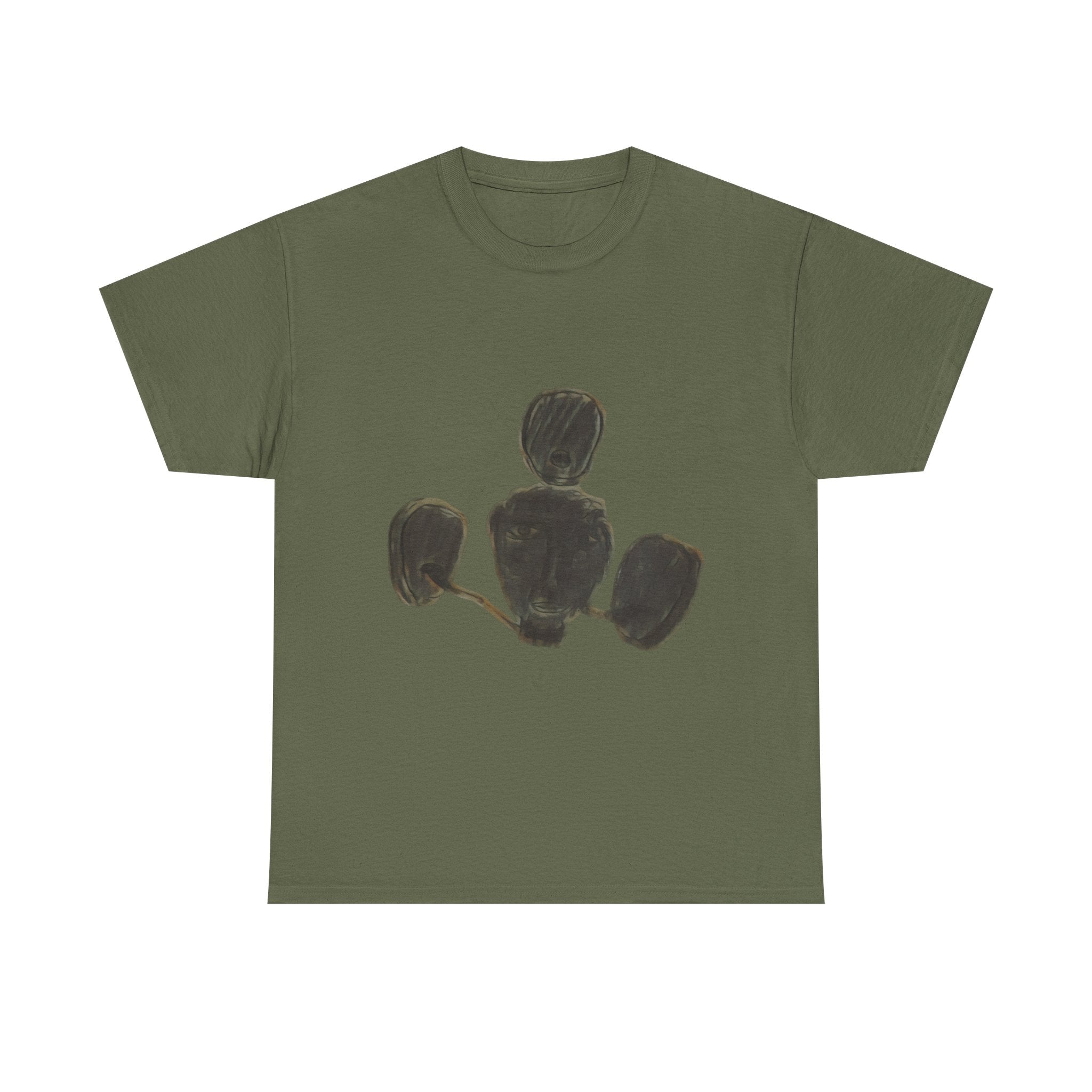 Emotional Connections Unisex Heavy Cotton Tee, Expressive T-Shirt, Casual Layering Top, Gift for Friends, Everyday Wear