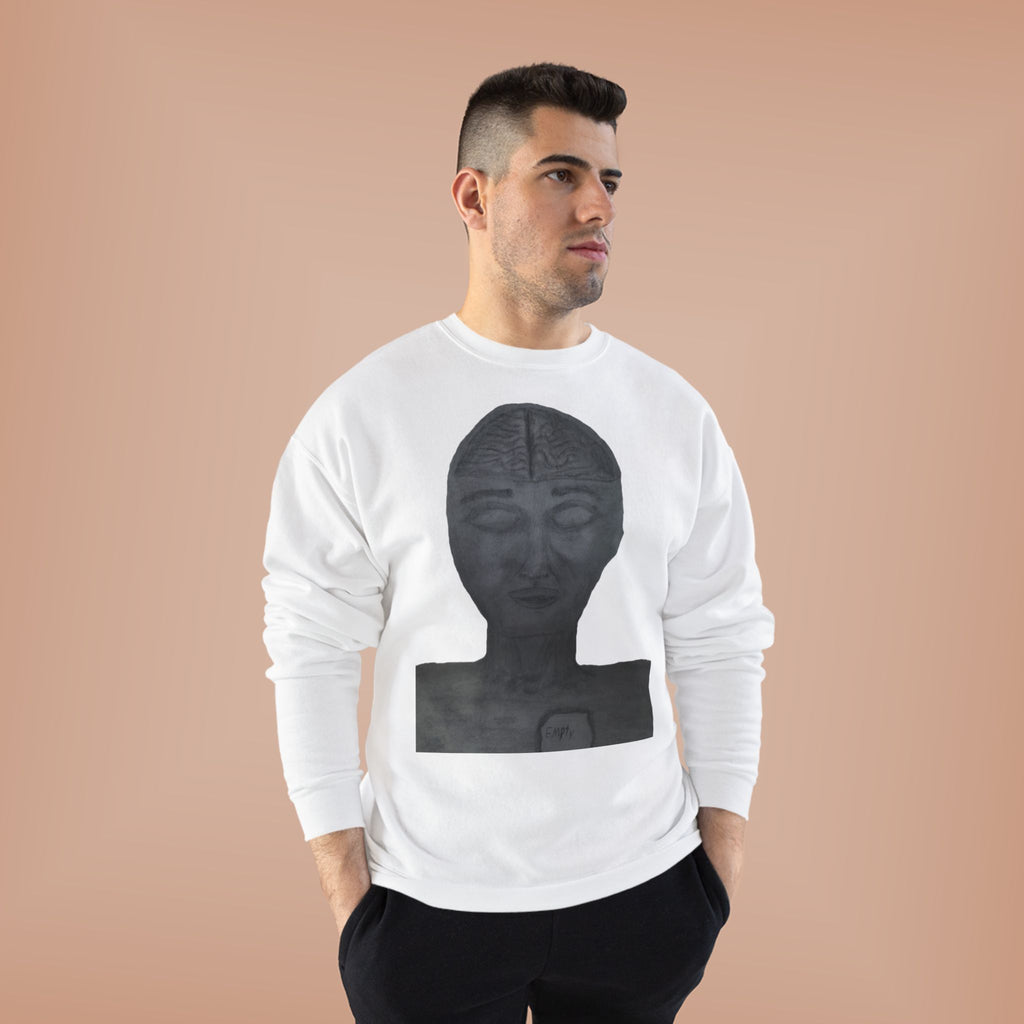 Unisex Eco-Friendly Crewneck Sweatshirt with Artistic Monochrome Design, Cozy Fashion, Gift for Art Lovers, Sustainable Style, Perfect [...]
