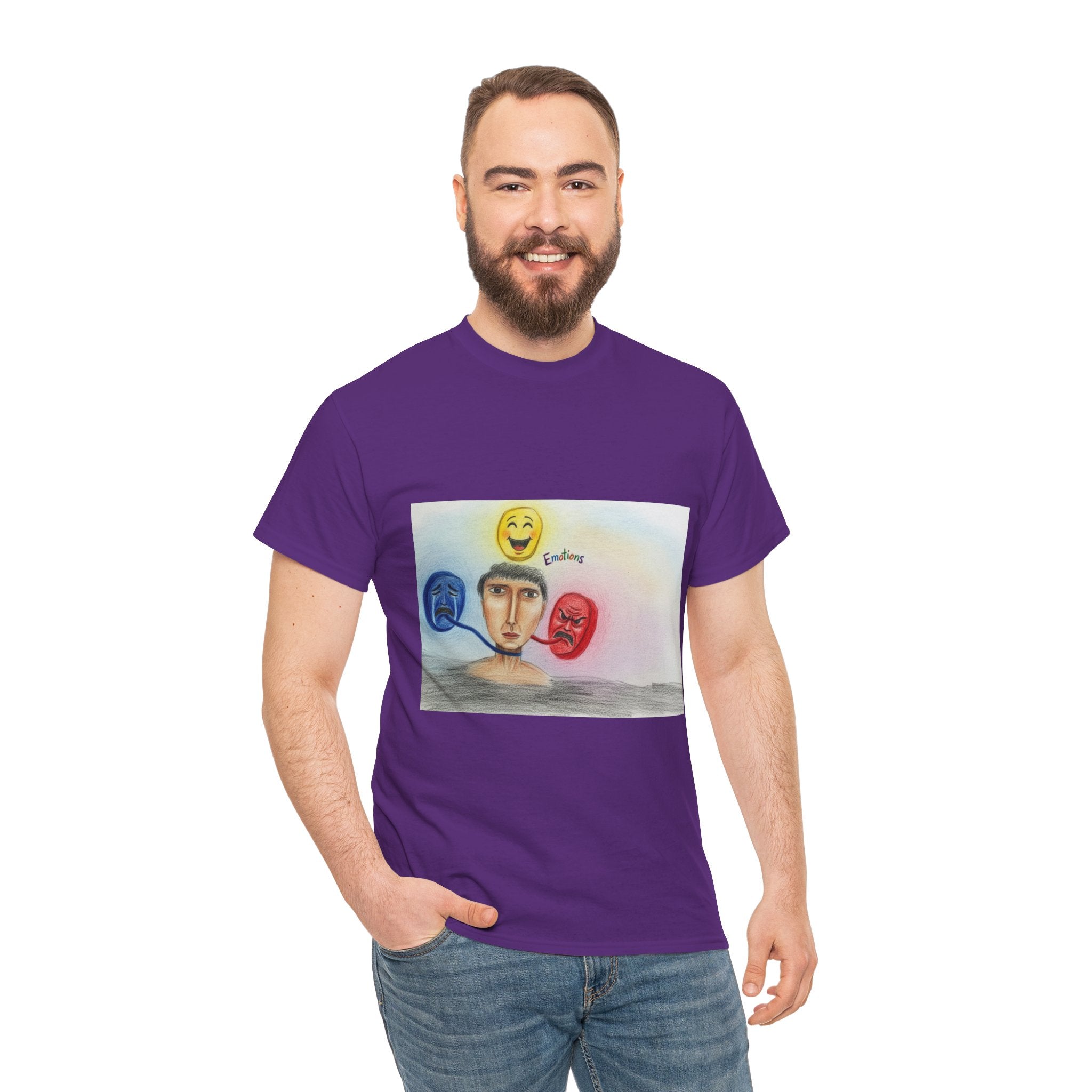 The emotional spectrum tee