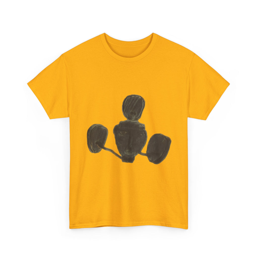 Emotional Connections Unisex Heavy Cotton Tee, Expressive T-Shirt, Casual Layering Top, Gift for Friends, Everyday Wear