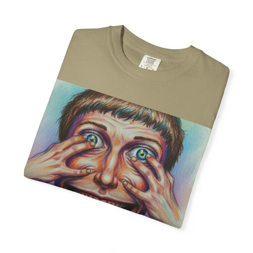 I push my fingers into my eyes T-shirt
