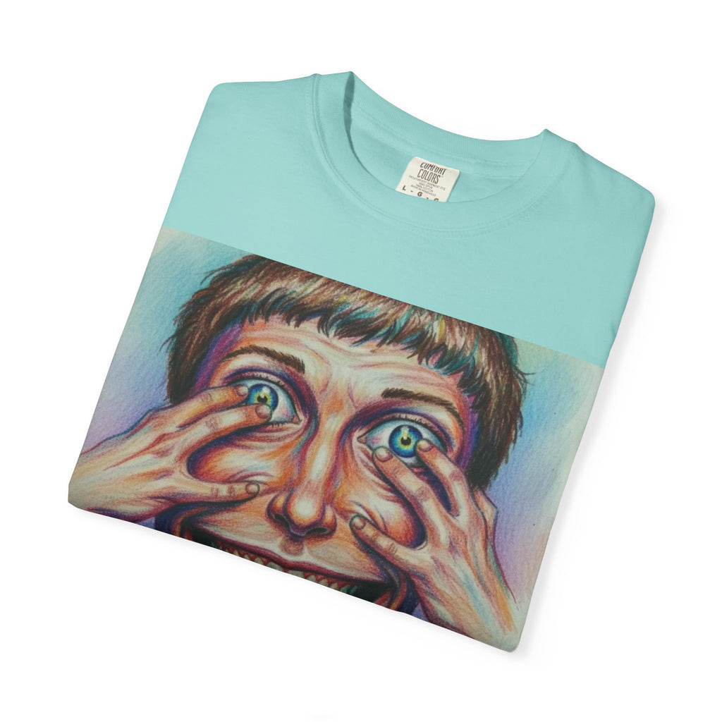 I push my fingers into my eyes T-shirt