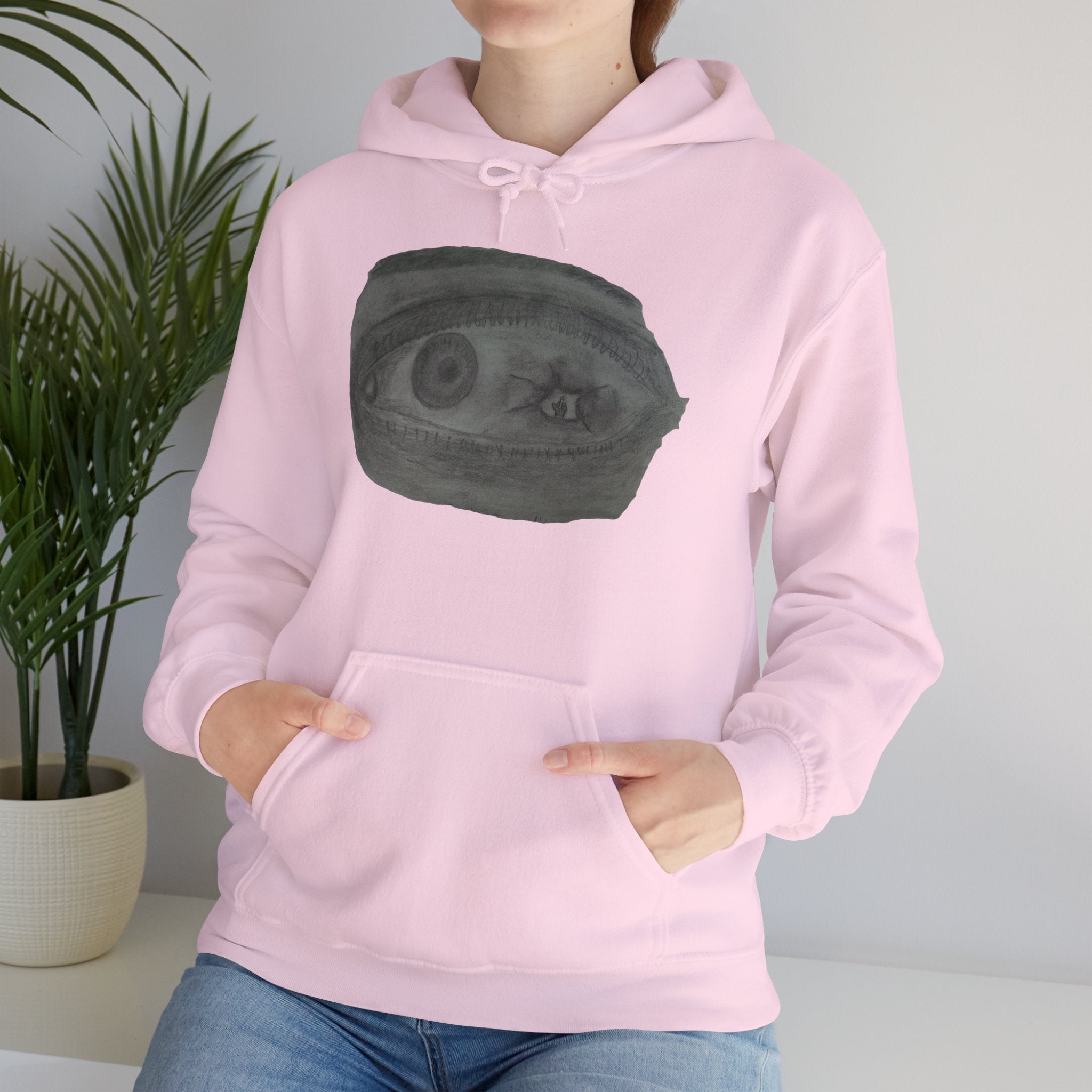 Visionary Eye Hooded Sweatshirt | Cozy Unisex Hoodie for Artists, Creative Souls, Gift for Birthdays, Unique Fashion, Casual Wear