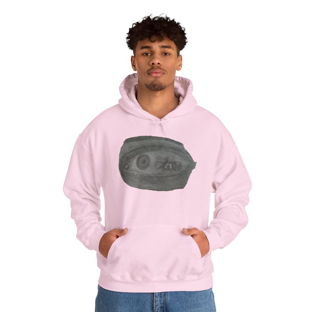 Visionary Eye Hooded Sweatshirt | Cozy Unisex Hoodie for Artists, Creative Souls, Gift for Birthdays, Unique Fashion, Casual Wear