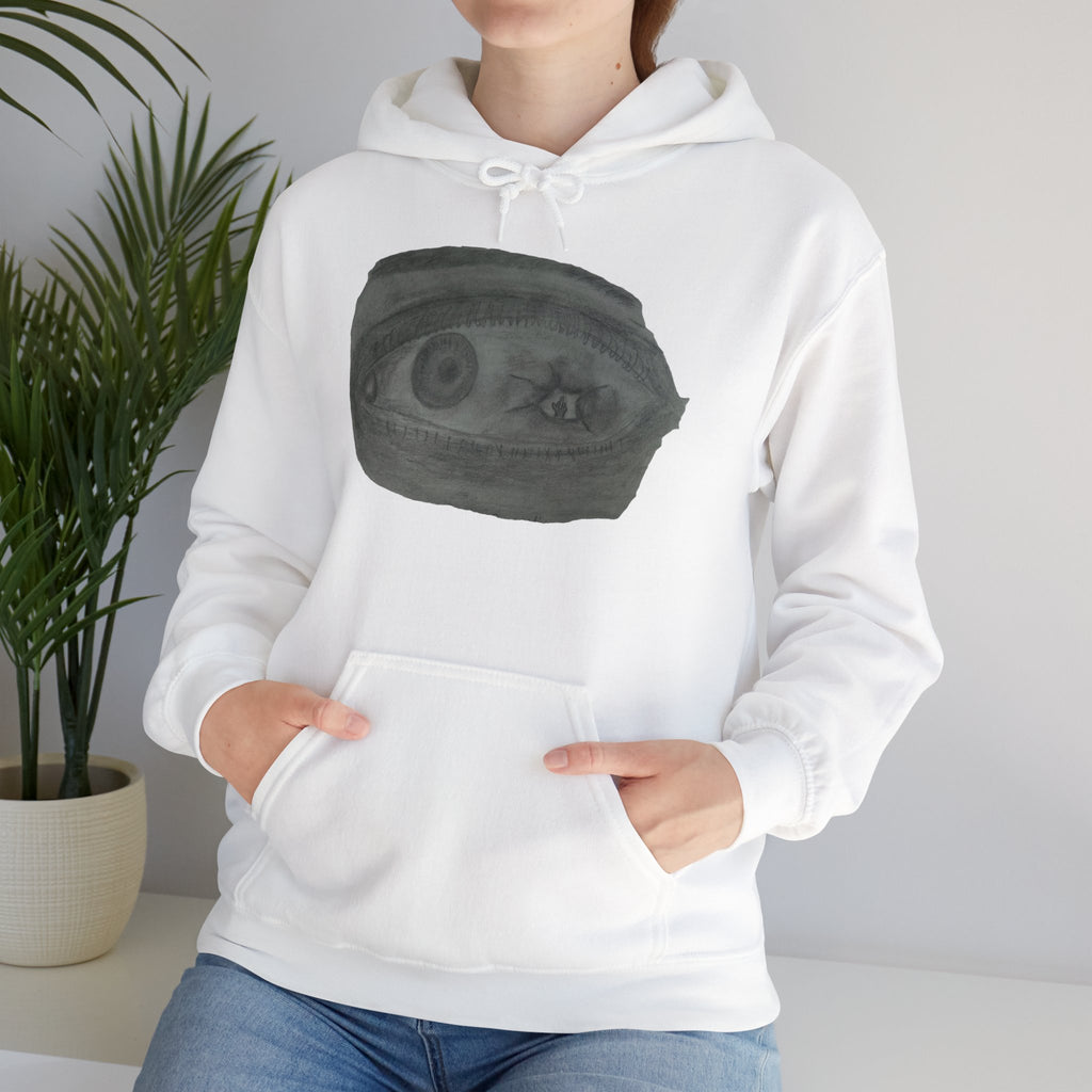 Visionary Eye Hooded Sweatshirt | Cozy Unisex Hoodie for Artists, Creative Souls, Gift for Birthdays, Unique Fashion, Casual Wear
