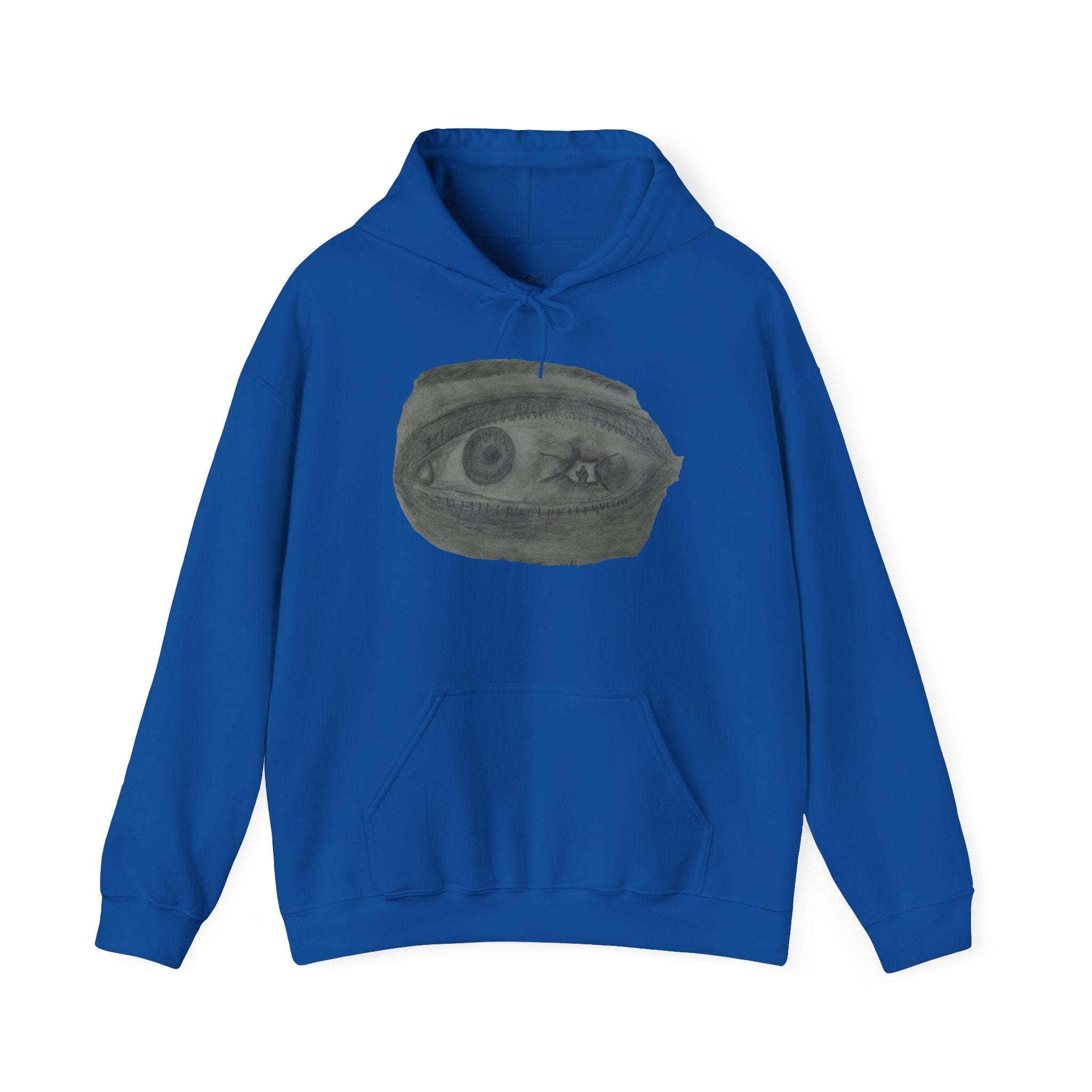 Visionary Eye Hooded Sweatshirt | Cozy Unisex Hoodie for Artists, Creative Souls, Gift for Birthdays, Unique Fashion, Casual Wear