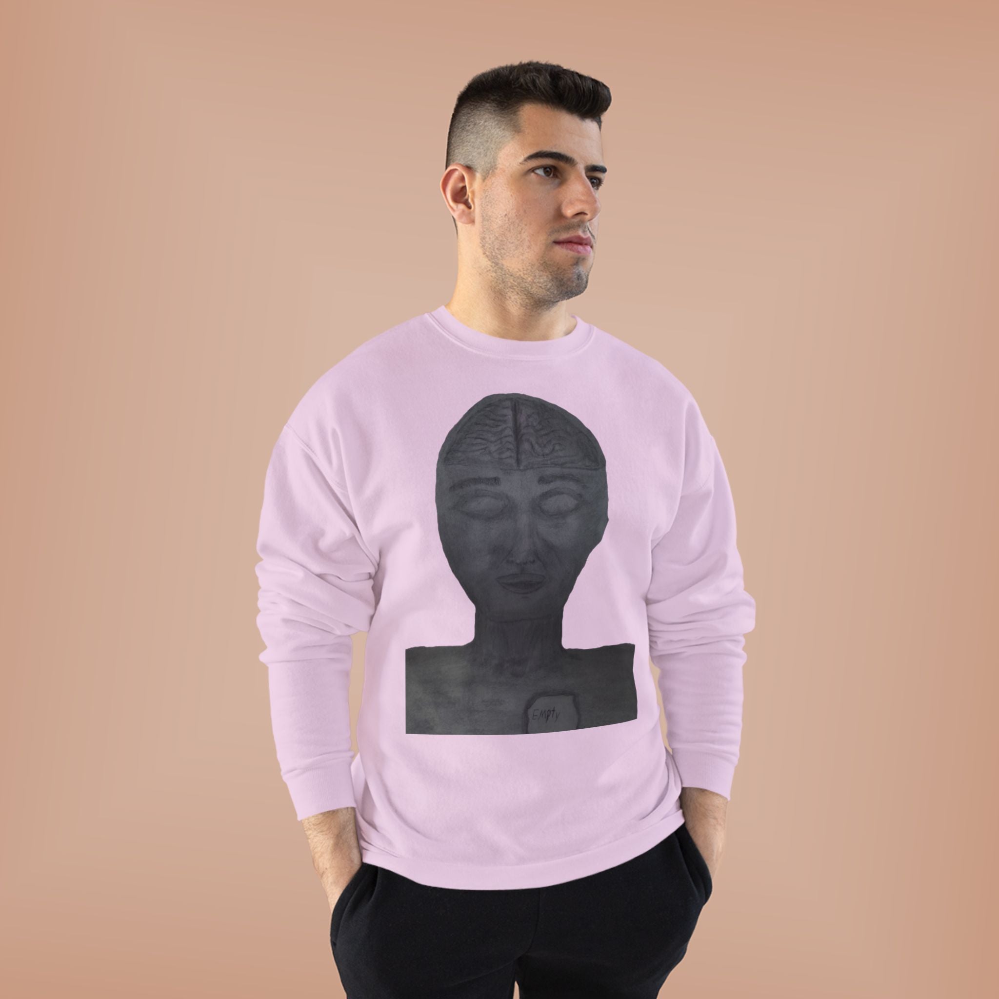 Unisex Eco-Friendly Crewneck Sweatshirt with Artistic Monochrome Design, Cozy Fashion, Gift for Art Lovers, Sustainable Style, Perfect [...]