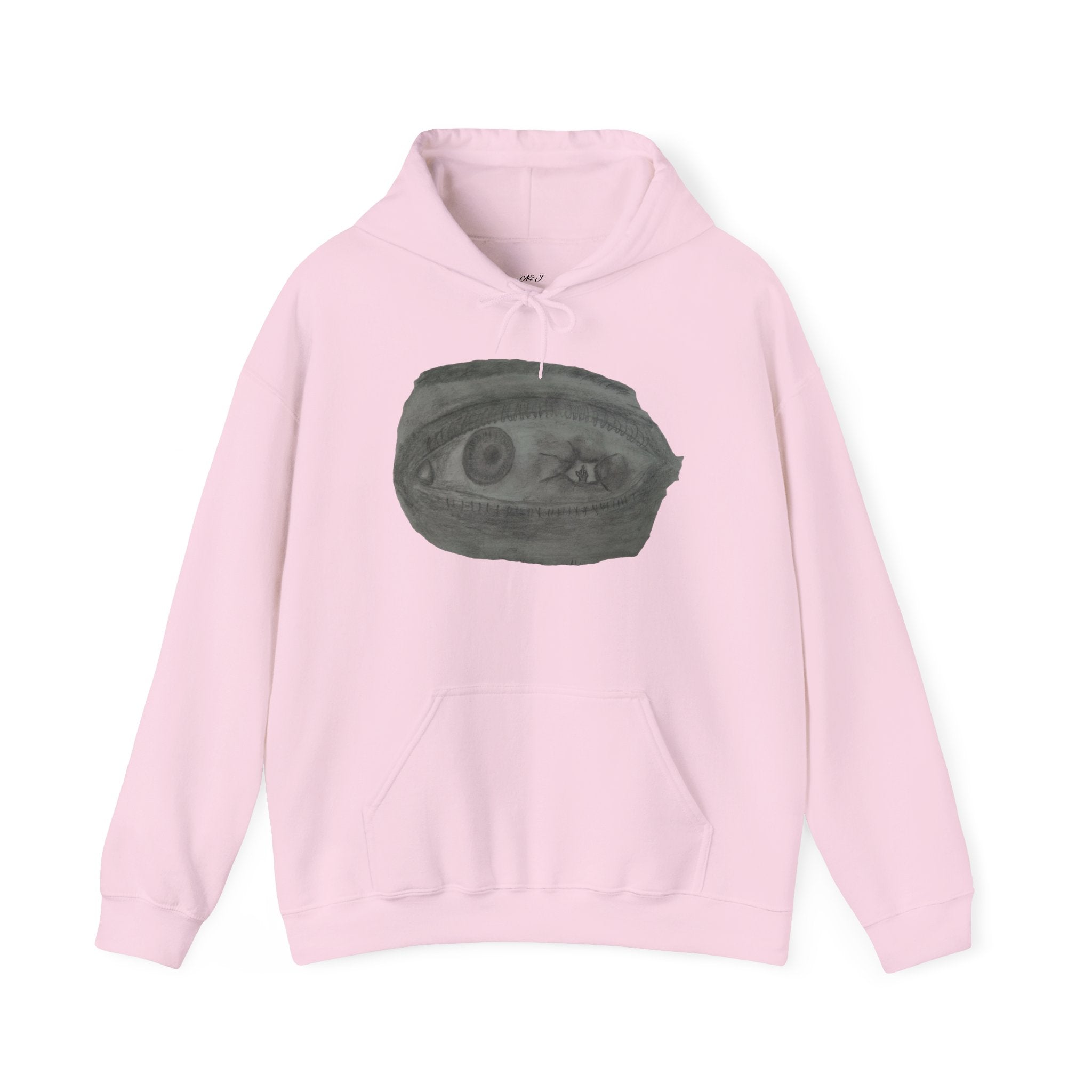 Visionary Eye Hooded Sweatshirt | Cozy Unisex Hoodie for Artists, Creative Souls, Gift for Birthdays, Unique Fashion, Casual Wear