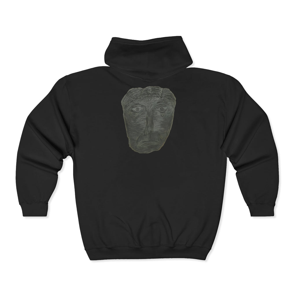 Unisex Heavy Blend Zip Hoodie: 'Melt Down' Funny Sweatshirt, Comfortable Jacket, Gift for Friends, Humor Apparel, Casual Wear