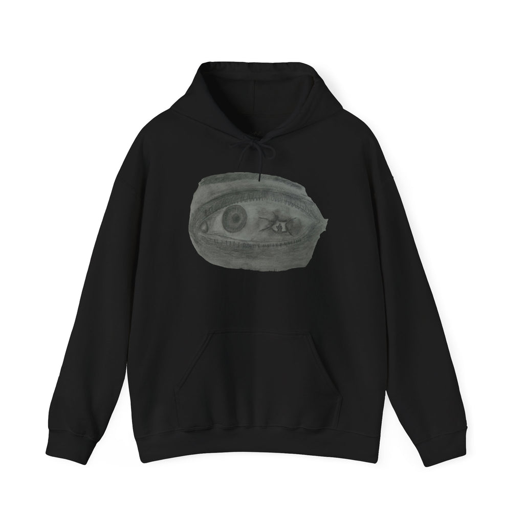 Visionary Eye Hooded Sweatshirt | Cozy Unisex Hoodie for Artists, Creative Souls, Gift for Birthdays, Unique Fashion, Casual Wear