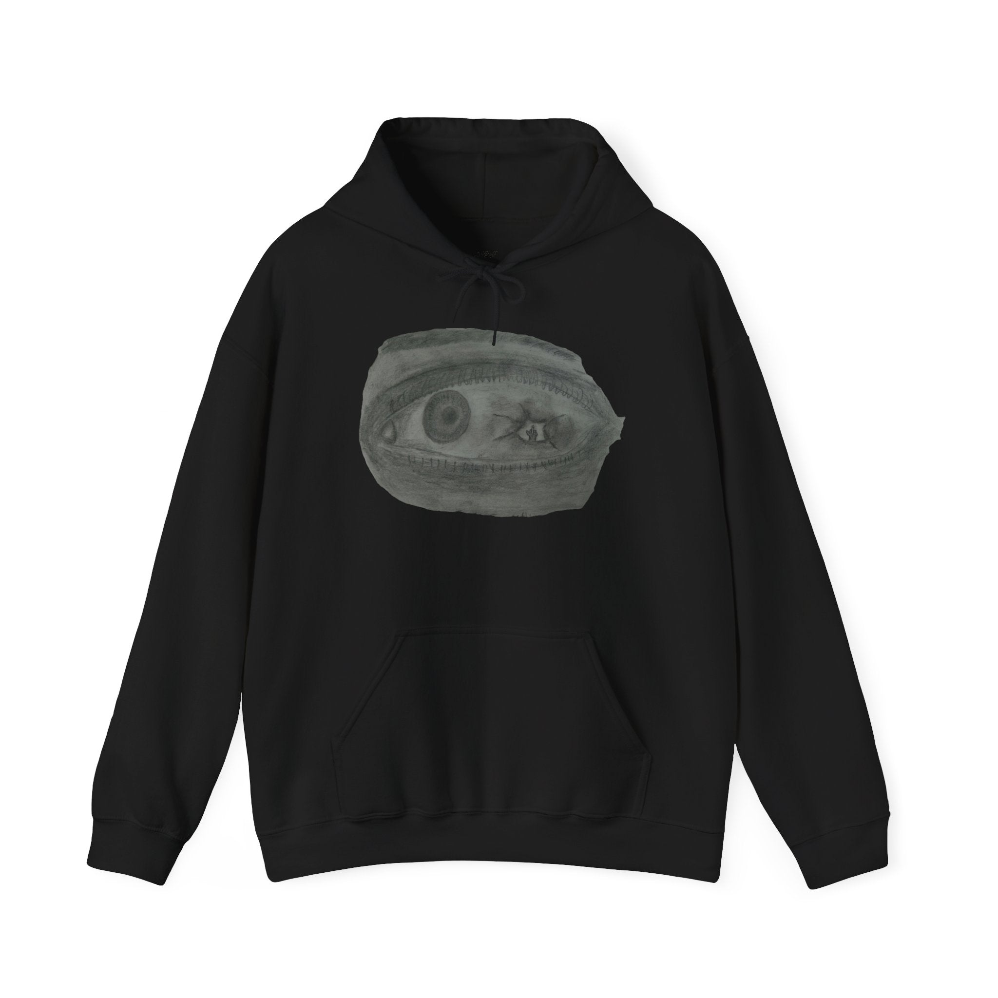 Visionary Eye Hooded Sweatshirt | Cozy Unisex Hoodie for Artists, Creative Souls, Gift for Birthdays, Unique Fashion, Casual Wear