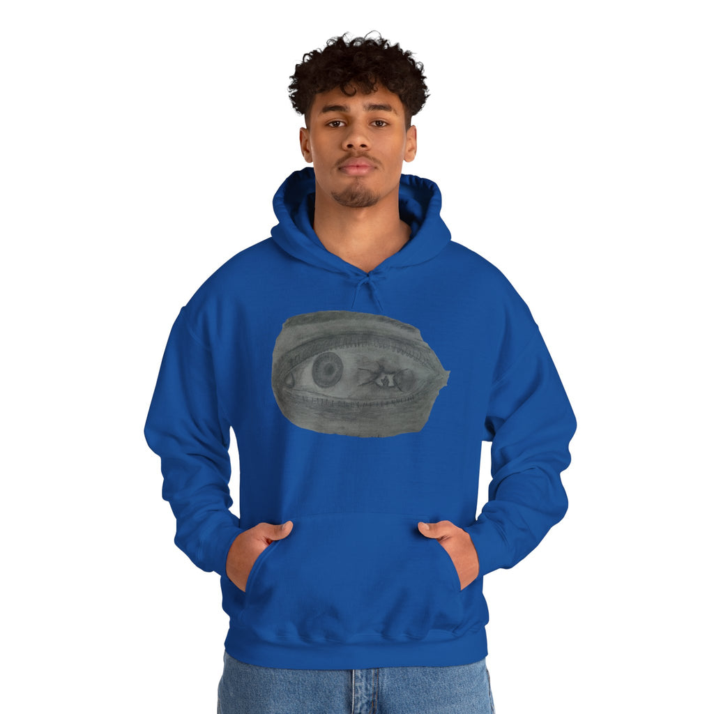 Visionary Eye Hooded Sweatshirt | Cozy Unisex Hoodie for Artists, Creative Souls, Gift for Birthdays, Unique Fashion, Casual Wear