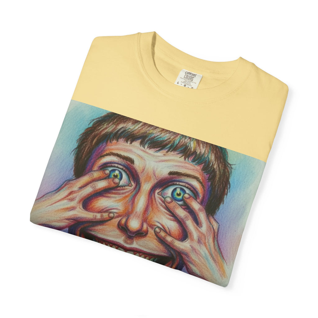 I push my fingers into my eyes T-shirt