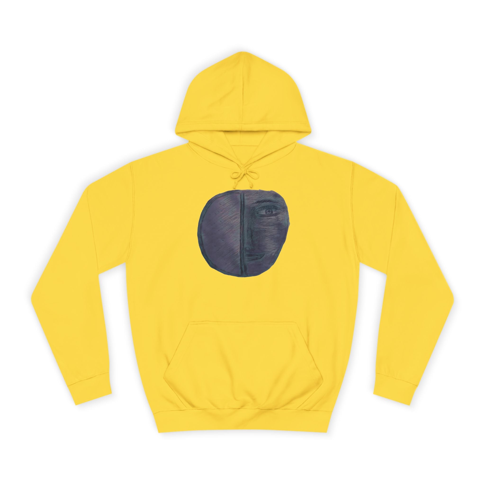 Abstract Art Unisex College Hoodie, Cozy Streetwear, College Gear, Gift for Students, Unique Stylish Hoodie
