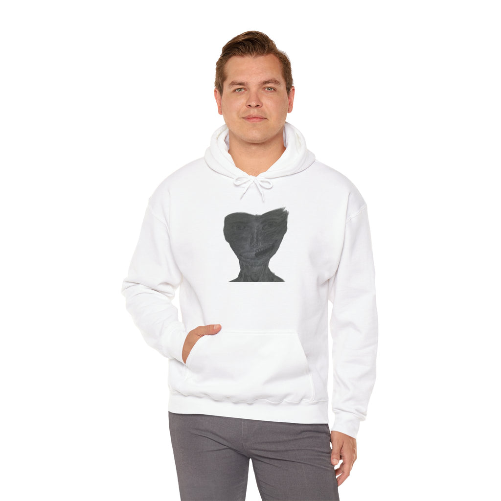 Unisex Heavy Blend™ Hooded Sweatshirt - Listen to the Devil Graphic Hoodie, Cozy Streetwear, Gift for Music Lovers