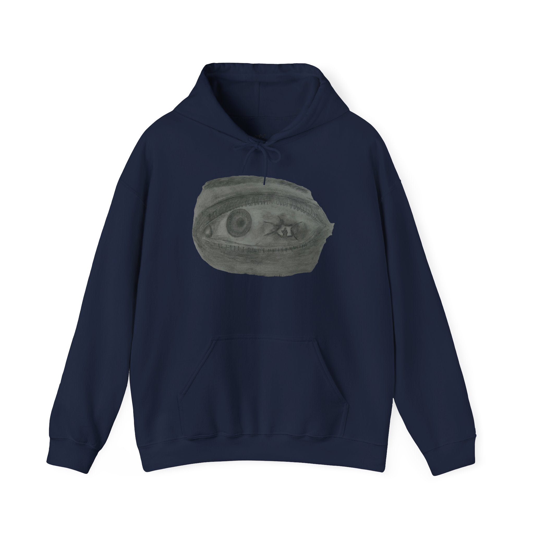 Visionary Eye Hooded Sweatshirt | Cozy Unisex Hoodie for Artists, Creative Souls, Gift for Birthdays, Unique Fashion, Casual Wear