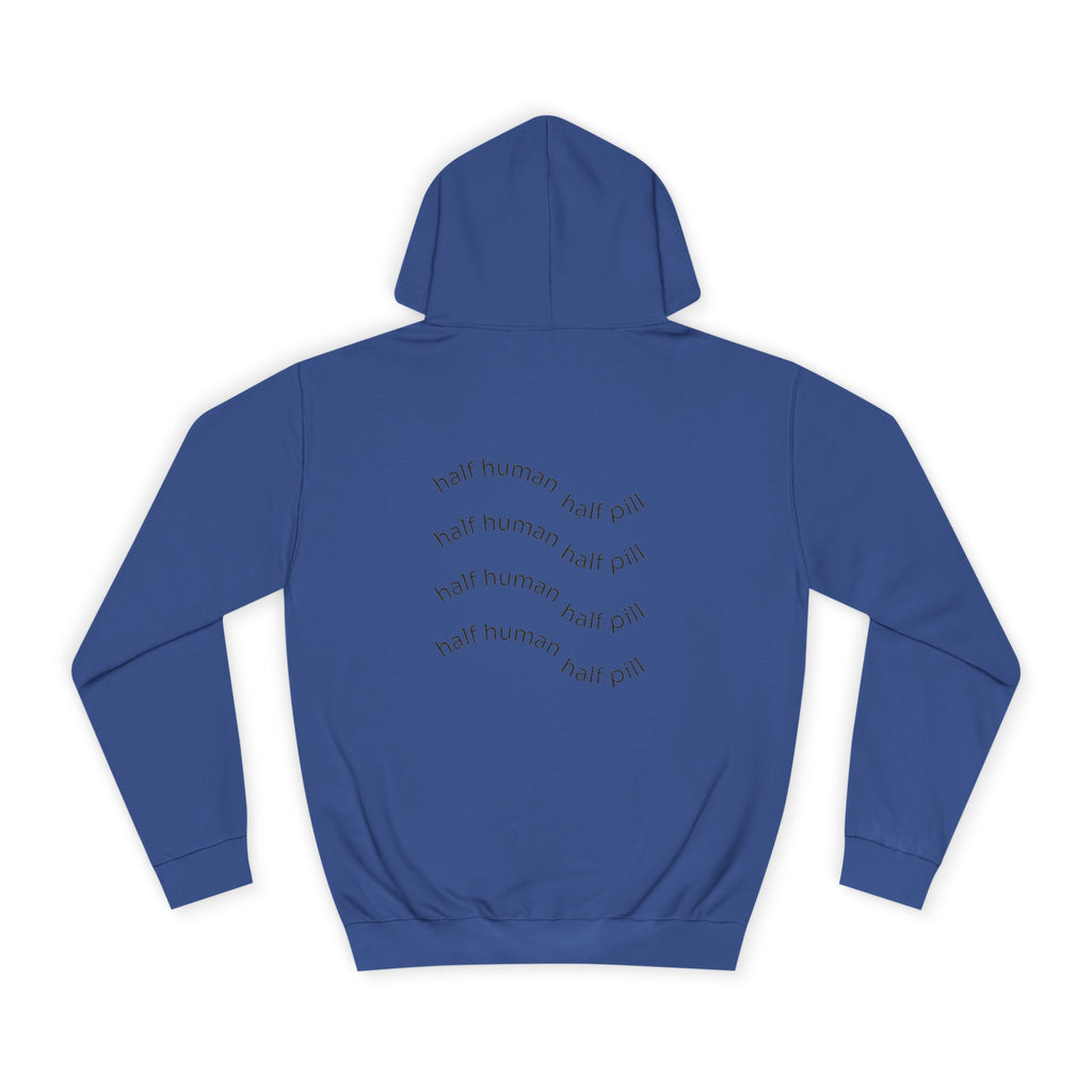 Abstract Art Unisex College Hoodie, Cozy Streetwear, College Gear, Gift for Students, Unique Stylish Hoodie