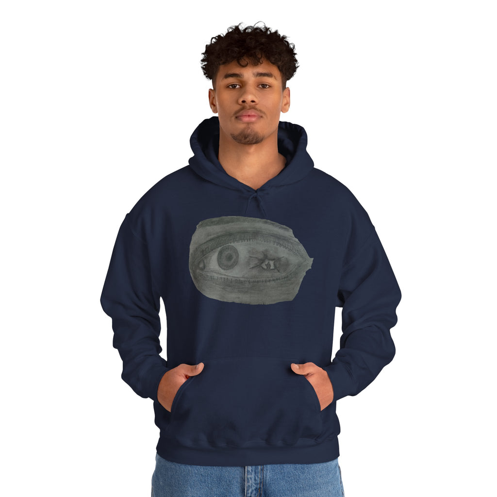 Visionary Eye Hooded Sweatshirt | Cozy Unisex Hoodie for Artists, Creative Souls, Gift for Birthdays, Unique Fashion, Casual Wear