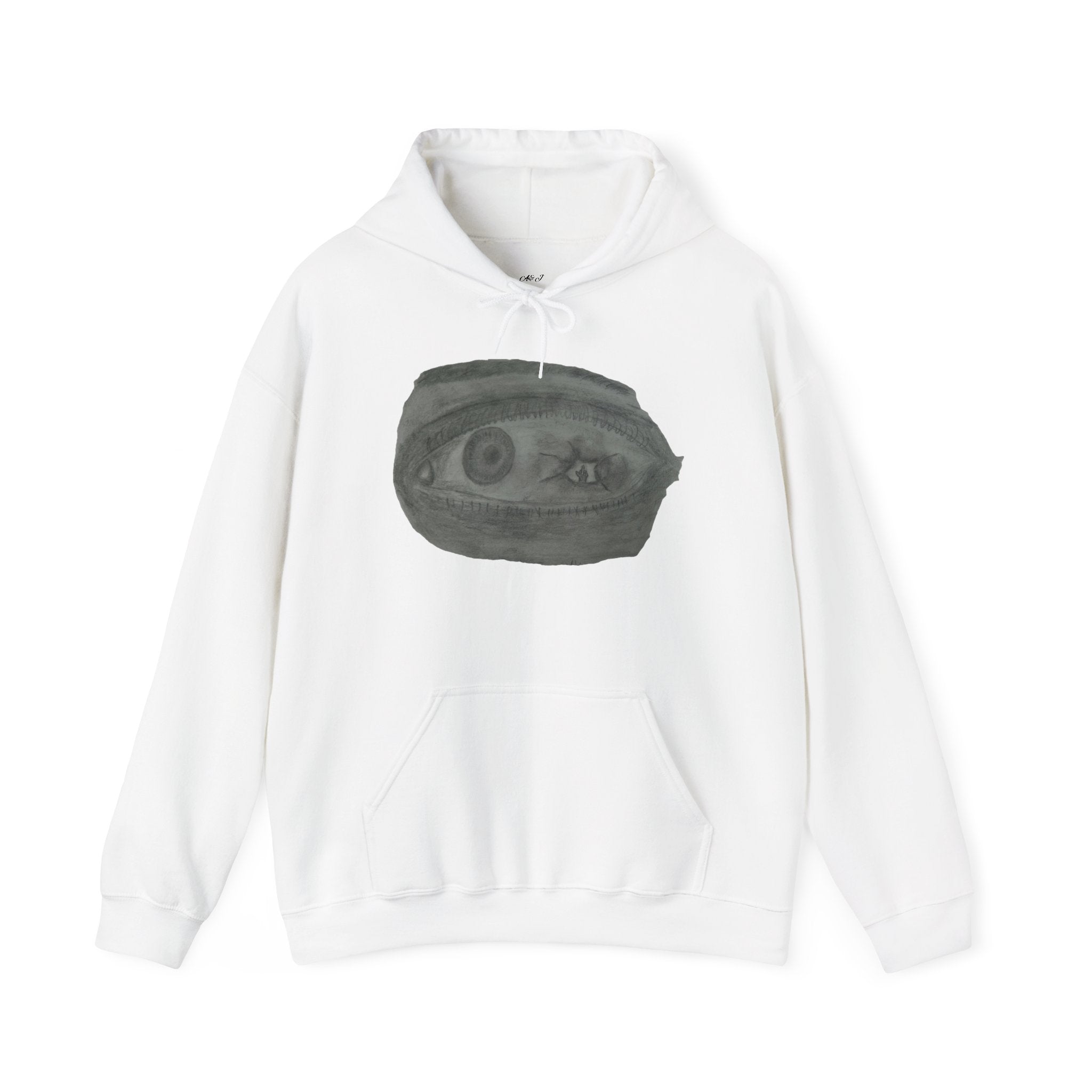 Visionary Eye Hooded Sweatshirt | Cozy Unisex Hoodie for Artists, Creative Souls, Gift for Birthdays, Unique Fashion, Casual Wear