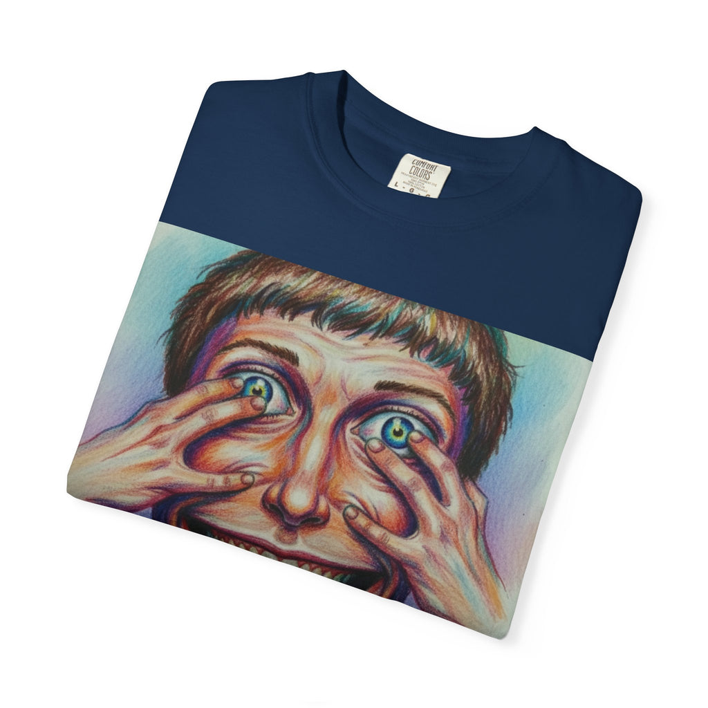 I push my fingers into my eyes T-shirt