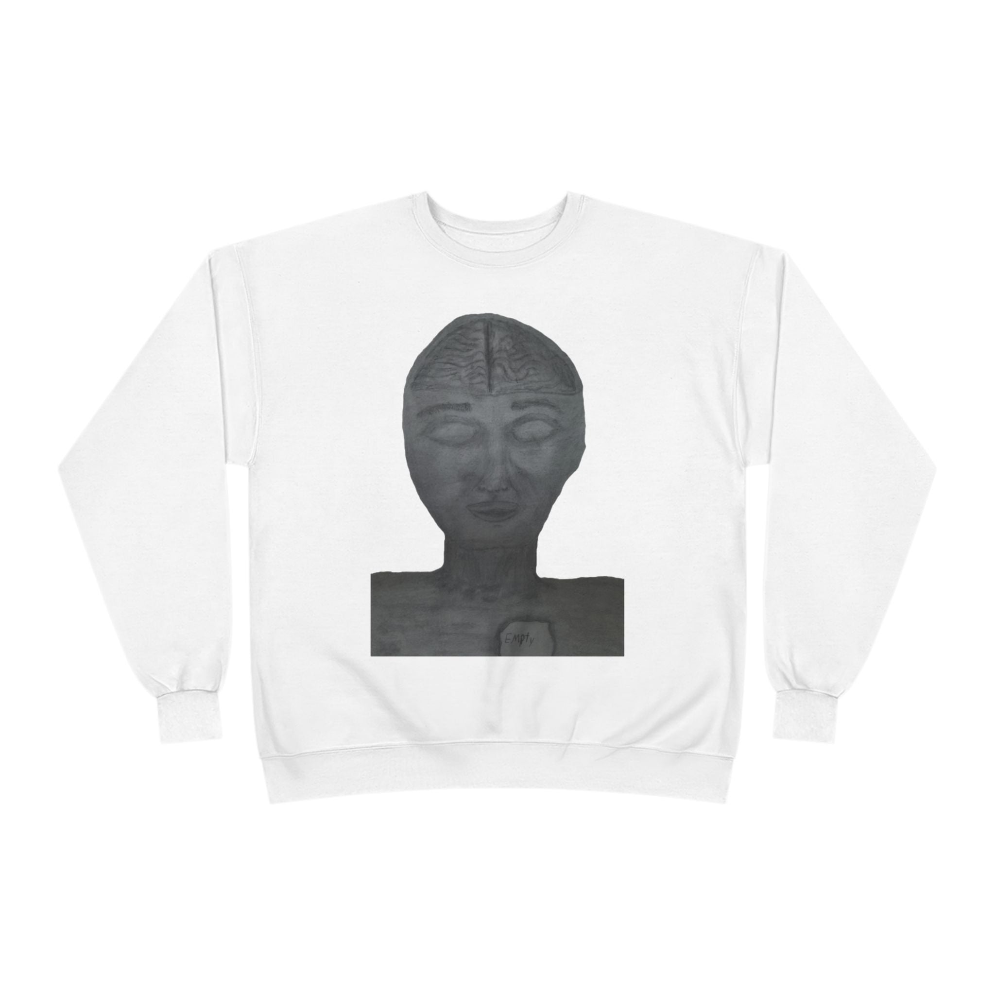 Unisex Eco-Friendly Crewneck Sweatshirt with Artistic Monochrome Design, Cozy Fashion, Gift for Art Lovers, Sustainable Style, Perfect [...]