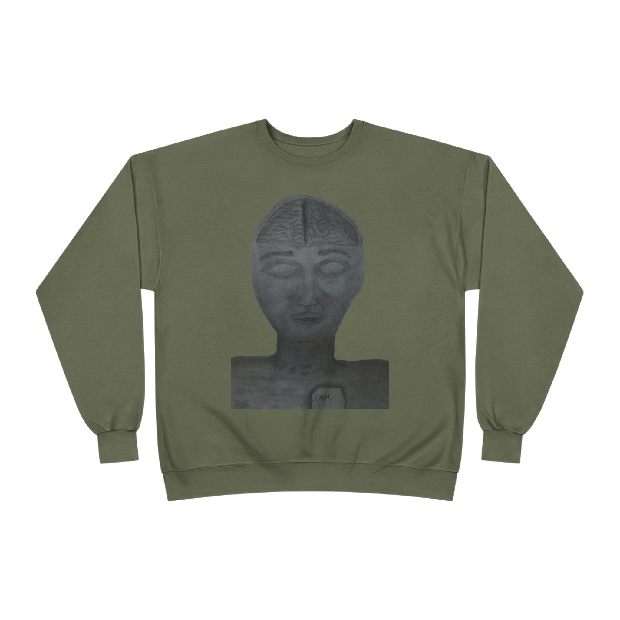 Unisex Eco-Friendly Crewneck Sweatshirt with Artistic Monochrome Design, Cozy Fashion, Gift for Art Lovers, Sustainable Style, Perfect [...]